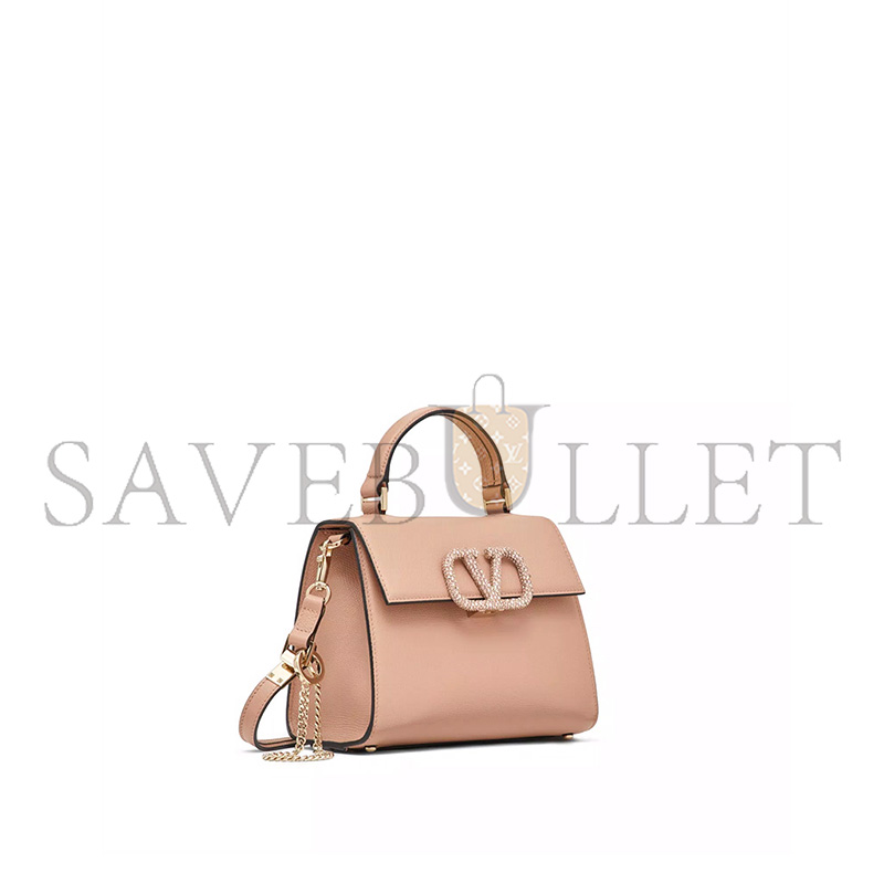 VALENTINO SMALL VSLING HANDBAG WITH JEWEL EMBROIDERY 5W2B0F53YVV_KFJ (22*17*9cm)